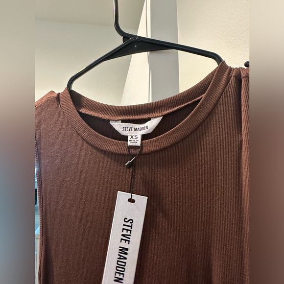 Smokeshow Dress in Chocolate Brown - Picture 8 of 10